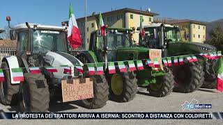 La protesta dei trattori arriva a Isernia: scontro a distanza con Coldiretti