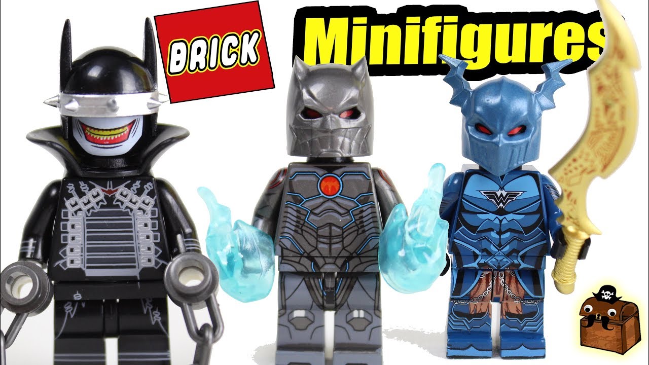 LEGO DC Batman Custom Minifigures - YouTube