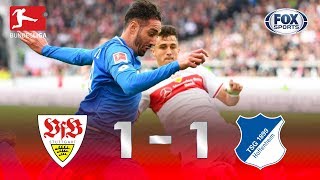 Stuttgart - Hoffenheim [1-1] | GOLES | Jornada 26 | Bundesliga