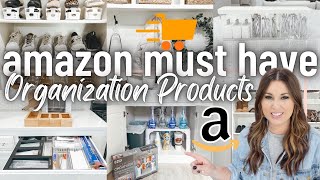 *NEW* AMAZON ORGANIZATION MUST HAVES | AMAZON PRODUCTS THAT MAKE LIFE EASIER | ORGANIZE WITH AMAZON