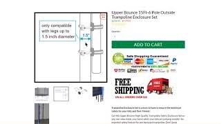 Upper Bounce 6 Pole Enclosure Kit