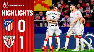 RESUMEN | Atlético de Madrid 0-1 Athletic Club | Copa 2023-24 Semifinal-Ida