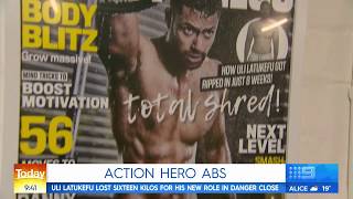 SKWOD Celebrity Transformation - Film \u0026 Television Actor: Uli Latukefu, on The Today Show