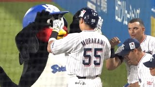 村上宗隆の第27号ソロホームラン！東京ヤクルトスワローズvs広島東洋カープ 2023/09/12