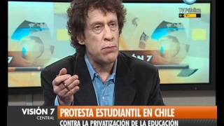 Visión Siete: Se intensifica la protesta estudiantil en Chile