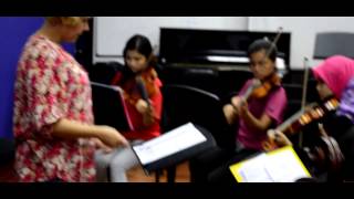 UPSI Pop Orchestra - Strings Section Practice Session