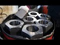 The process of making a giant hex nut. Most Interesting Korean Metalwork