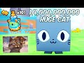 I Used 100 Instant Luck Potion III To Get HUGE CAT in PETS GO