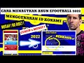 cara menautkan akun efootball 2022 - menggunakan id konami terbaru