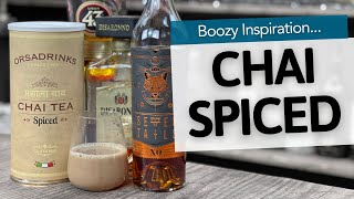 Spiced Chai Tea Latte | ODK Chai Spiced plus COCKTAIL Suggestions