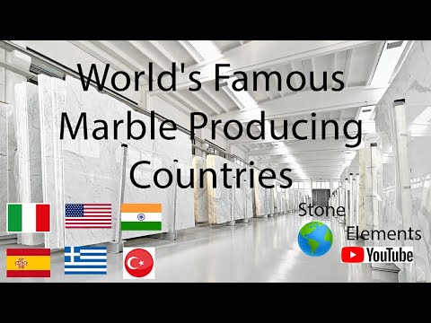 Which country has the best marble?