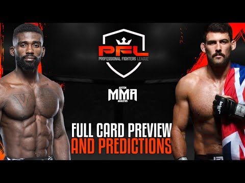 PFL 2: 2024 Regular Season Full Card Preview And Predictions - YouTube