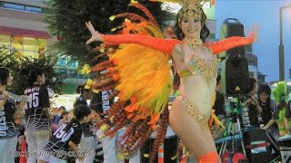 夜でも楽しいサンバのお祭り(^^♪　  SAMBA CARNIVAL (サンバカーニバル)