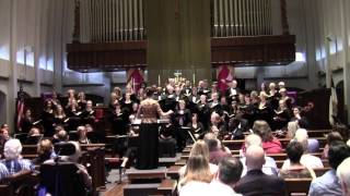 New South Festival Singers perform SANCTUS and BENEDICTUS from Mass in B minor