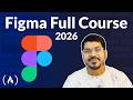 Learn Figma in 6 Hours – Full Course for 2026