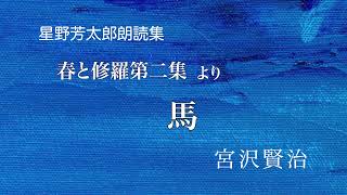 宮沢賢治「馬」春と修羅第二集より