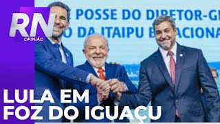 Presidente Lula esteve em Foz do Iguaçu