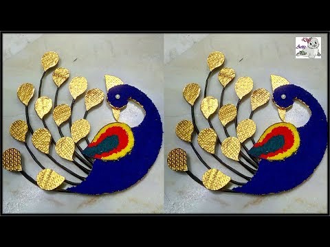 How to Make Peacock Wall Hanging | DIY Wall Decor | DIY Home Decor | DIY Wall Hanging| DiyArtiePie How to Make Peacock Wall Hanging | DIY Wall Decor | DIY Home Decor | DIY Wall Hanging| DiyArtiePie