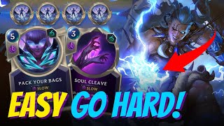 💥💃🏻 CRAZY OTK with 2x PACK YOUR BAGS in a SINGLE CAST! | No Voice | GO HARD Legends of Runeterra