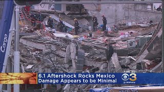 6.1 Magnitude Quake Shakes Mexico, Already Coping With Earlier Disasters
