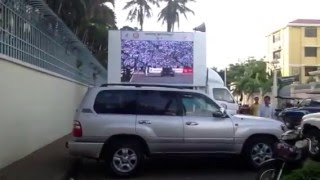 MPLED P6/P8/P10 Outdoor Mobile trailer LED Display