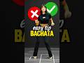 Bachata Basic Step! Bachata Tutorial For Beginners ❌ Avoid This Mistake ❌ #bachata