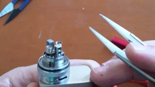 Tutorial vertical coil para RTA Crius ,Cthulhu V2, Mutank, etc...