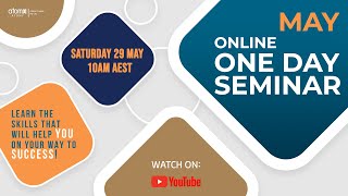 AO - MAY 2021 ONLINE ONE DAY SEMINAR