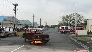 Spring Festival at NAF Atsugi Firefighters Performance 米軍厚木基地日米親善祭り 消化活動パフォーマンス