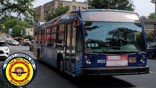 NYCT || Bedford Park Bound 2019 Novabus LFS Diesel #8622 Bx25 Bus at Brainbridge Avenue