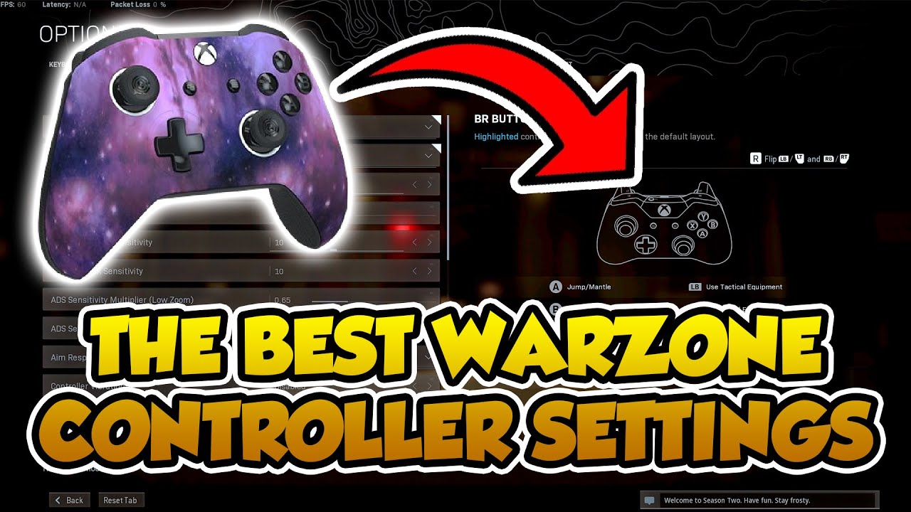 The BEST WARZONE CONTROLLER Settings! Improve Your Aim & Movement ...