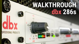 Set The DBX 286s For Great Voice Overs!