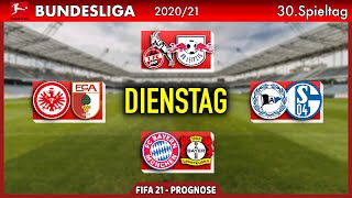 [PS5] FIFA 21: Spieltag 30 (Dienstagsspiele) - 20/21 Bundesliga Prognose l Deutsch [FULL HD]