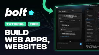 How to Build Web Apps and Websites With Bolt.new (Full Tutorial)