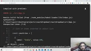 Build a React.js Multi Tag Select Dropdown Component in Browser Using react-select in Node.js