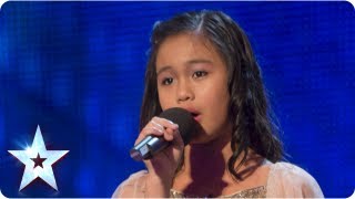 Arisxandra Libantino stuns singing 'One Night Only' - Week 1 Auditions | Britain's Got Talent 2013