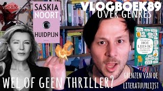 Vlogboek89 - Huidpijn van Saskia Noort, genres en de literatuurlijst