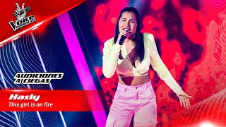 Hasly - This girl is on fire | Audiciones a Ciegas | The Voice Dominicana 2022