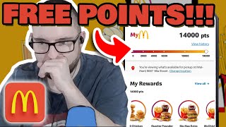 Free McDonald's Rewards Points \u0026 Food 2025 🍔 McDonalds App Promo Code Method *GLITCH*