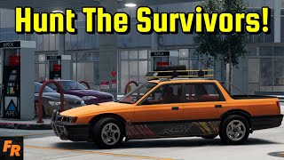 Hunt The Survivors! - Getting Defeated By Kerbs - BeamNG Drive