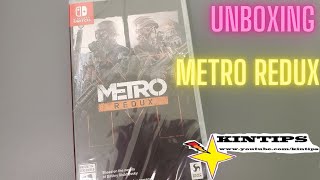 Kintips Unboxing Metro Redux Deep Silver Nintendo Switch Both Games All on one cart