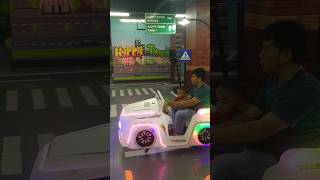 Kenzie naik mobil mobilan di Timezone #mainmobilmobilan #kenzie #playground #timezone #shorts