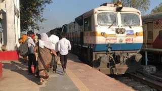 Nizamabad to Pandharpur Express Announcement at Purna Junction