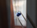 1.30 ct natural no heat blue sapphire oval certified vvs