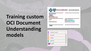 Training custom OCI Document Understanding models for use in Oracle Analytics