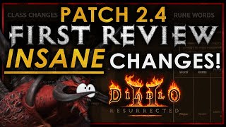 PATCH 2.4 MASSIVE NOTES RELEASED - FULL REVIEW