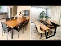 Best 40+ Wood & Metal Dining Table Design for 2024 | Latest Modern Dining Table Design Ideas 2024