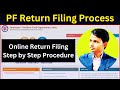 How to File EPF Return Online | EPF return Filing Complete process in Hindi