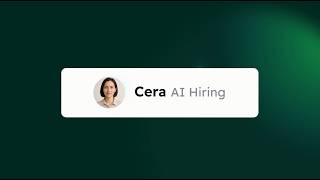 Meet Cera, your AI Hiring Agent | Cercli