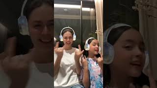 Marian Rivera and Zia Dantes tiktok! #shorts #gmaartist #sparkle